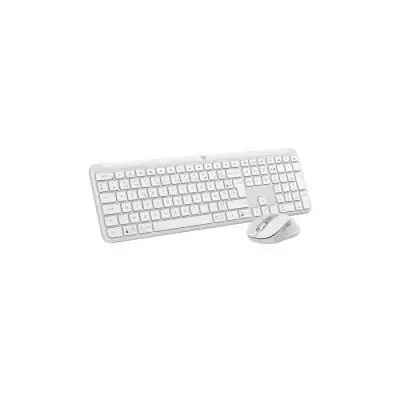 Ensemble Clavier Souris - Sans fil - Logitech - MK950 Signature - AZERTY - Blanc