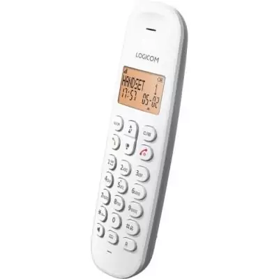 Téléphone fixe sans fil - LOGICOM - DECT ILOA 150 SOLO - Taupe - Sans répondeur