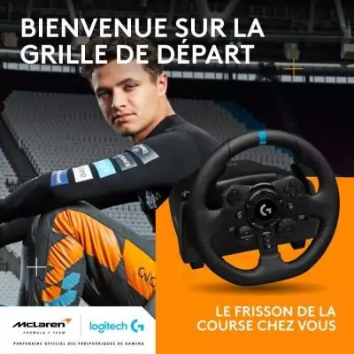 Volant de course G923 - Logitech G: le choix ultime pour PS5, PS4 et PC