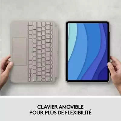 Etui clavier - Logitech - Combo Touch - Pour iPad Pro 11 pouces (1e, 2e, 3e et 4e générations) Etui clavier - Logitech - Combo Touch - Pour iPad Pro 11 pouces (1e, 2e, 3e et 4e générations)