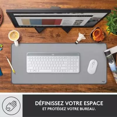Tapis de souris - Logitech - Desk Mat - Studio Série - Gris Tapis de souris - Logitech - Desk Mat - Studio Série - Gris