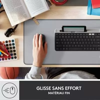 Tapis de souris - Logitech - Desk Mat - Studio Série - Gris Tapis de souris - Logitech - Desk Mat - Studio Série - Gris