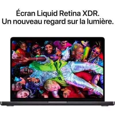 Apple MacBook Pro M5 14'' - 16Go RAM, 1To SSD - 10 coeurs CPU/GPU - Noir Sidéral
