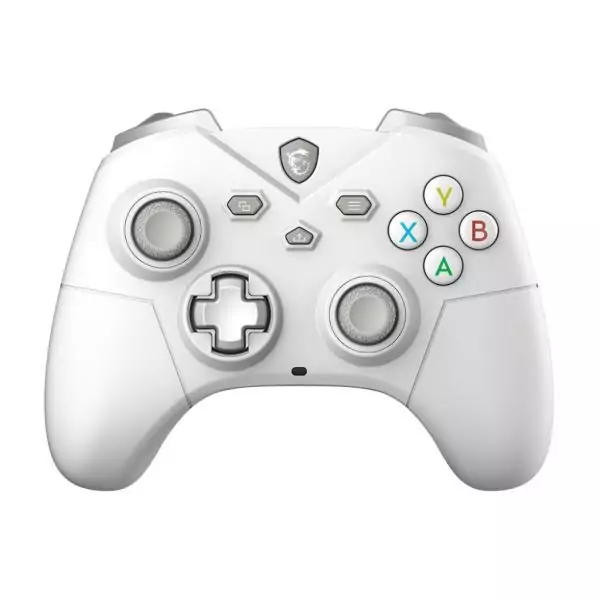 Manette de jeu - PC - FORCE GC300 - Sans fil - Blanc - MSI