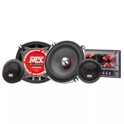 Kit 2 voies - MTX AUDIO - 13cm - 4O - 80Wrms - Châssis aluminium - Bobine Ø30mm TIL - Tweeter néodyme Ø28 mm
