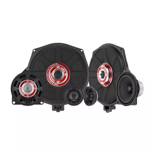 Haut-parleurs spécifiques - MTX AUDIO - Kit 3 voies - 20cm - 4O - 150W RMS - Pour BMW & Mini