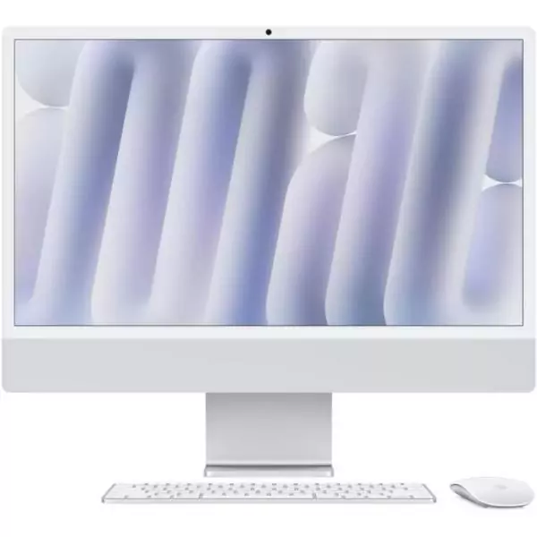Apple iMac 24 ecran retina 4,5K 256Go SSD 16Go RAM Puce M4 CPU 8 coeurs GPU 8 coeurs Vert (2024)