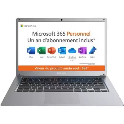 PC Portable - THOMSON - Neo N14C4SL128 - 14 - Intel Celeron - RAM 4 GB - SSD 128GB - Argent PC Portable - THOMSON - Neo N14C4SL128 - 14 - Intel Celeron - RAM 4 GB - SSD 128GB - Argent