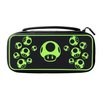 Sacoche de transport - PDP - 1 UP Glow In The Dark - Nintendo Switch - Noir