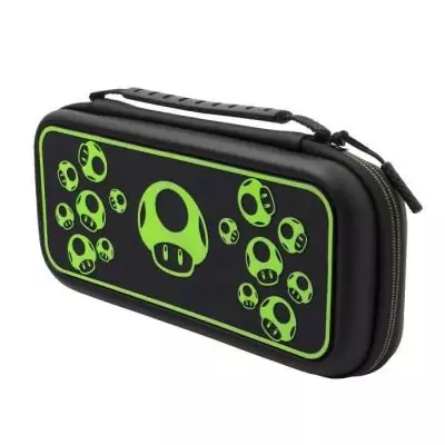 Sacoche de transport - PDP - 1 UP Glow In The Dark - Nintendo Switch - Noir Sacoche de transport - PDP - 1 UP Glow In The Dark - Nintendo Switch - Noir