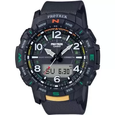 Horloge - PRO TREK - PRT-B50-1ER - Noir - Étanchéité 20 Atm - Autonomie 1 mois Horloge - PRO TREK - PRT-B50-1ER - Noir - Étanchéité 20 Atm - Autonomie 1 mois