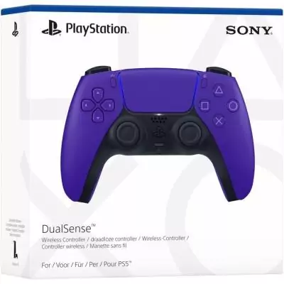 Manette sans fil DualSense - Édition Galactic Purple pour une immersion cosmique&nbsp;I Compatible PS5 et PC
