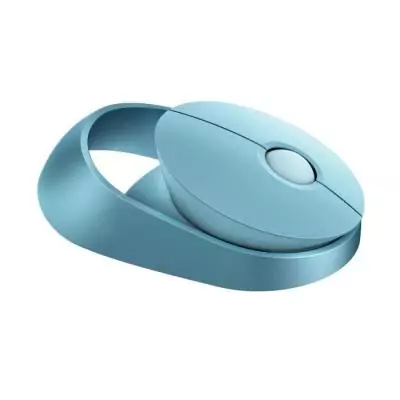 Souris sans fil - RAPOO - RAMELO AIR 1 - Bleu - Silencieuse - Rechargeable - Multimode