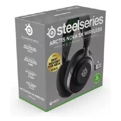 Casque Gaming Sans fil SteelSeries Arctis Nova 5X Noir - ClearCast 2.0 - Autonomie 36h
