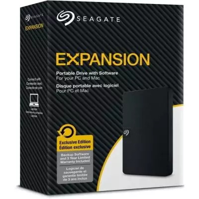 Disque Dur Externe SEAGATE 5To USB 3.0 - Portable et Rapide
