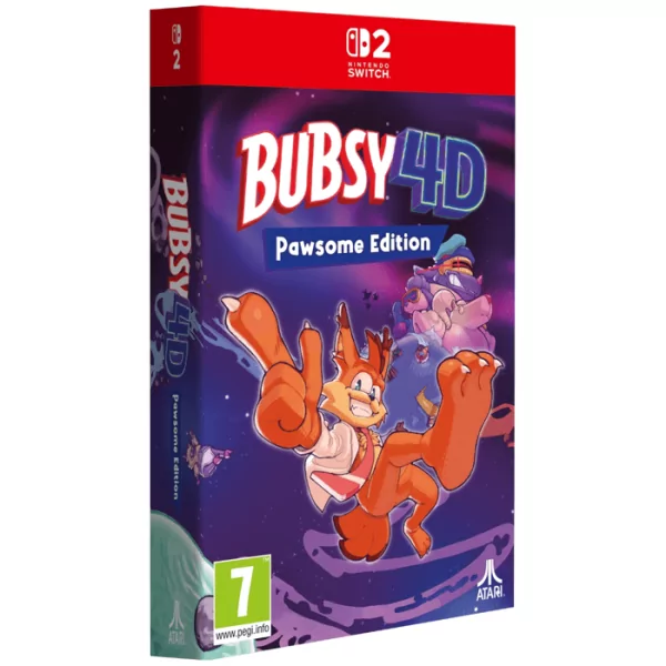 Bubsy 4D - Édition Pawsome • Jeu Nintendo Switch 2