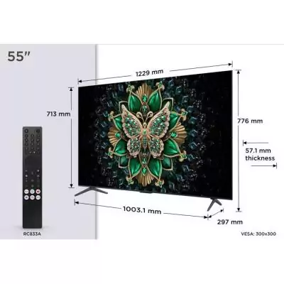 TCL 55C6K - TV QLED MiniLED 55 (140 cm) - 4K UHD 3840x2160 - 144 Hz - TCL 55C6K - TV QLED MiniLED 55 (140 cm) - 4K UHD 3840x2160 - 144 Hz -