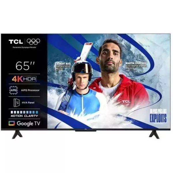 TCL 65P6K - TV LED 65 (165 cm) - 4K UHD 3840x2160 - HDR10+ - Google TV - 3xHDMI 2.1 - WiFi