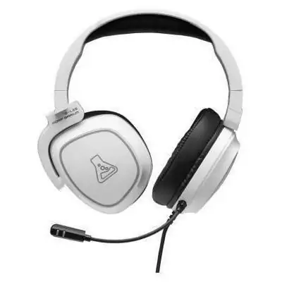 Casque Gamer filaire THE G-LAB KORP BARIUM Blanc - Son immersif