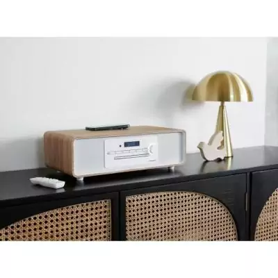 Écoutez vos morceaux préférés avec la Micro-chaîne Bluetooth THOMSON 75W - CD/MP3/USB/Radio FM/DAB+ - Télécommande incluse