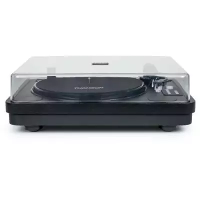 Platine vinyle Bluetooth - THOMSON - TT650BT - Enregistrement USB - 2 haut-parleurs - Noir