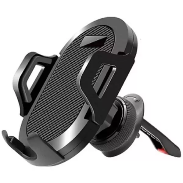 Porte téléphone THOMSON Rotatif a pince 360° -Fixation sur la grille d'aération du véhicule grâce a sa pince solide.