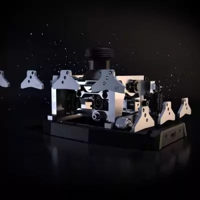 THRUSTMASTER Base modulaire pour joystick Technologie AXY - AVA BASE - THRUSTMASTER Base modulaire pour joystick Technologie AXY - AVA BASE -