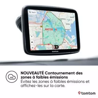 TomTom - GO Superior 6 - GPS Voiture - 6 pouces -TomTom Traffic - 2 ans de services Premium inlcus - Carte Monde