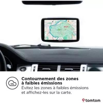 TomTom - GO Navigator 7 - GPS Voiture - 7 pouces - TomTom Traffic - Fixation Magnétique - Carte Europe TomTom - GO Navigator 7 - GPS Voiture - 7 pouces - TomTom Traffic - Fixation Magnétique - Carte Europe