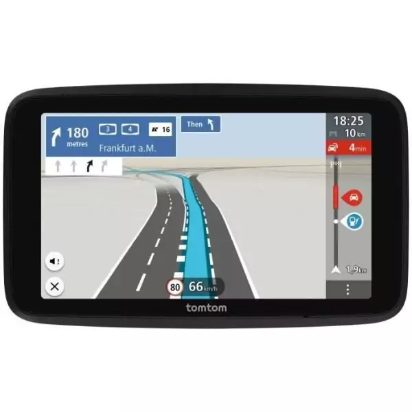 TomTom - GO Classic 6 2eme Génération - GPS Voiture - 6 pouces - TomTom Traffic - Guidage sur changement de voie - Carte Europ