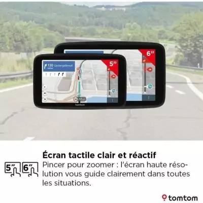 TomTom - GO Professional 5 2eme Génération - GPS Poid Lourd, Bus et voiture - 5 pouces - TomTom Traffic - carte Europe - TomTom - GO Professional 5 2eme Génération - GPS Poid Lourd, Bus et voiture - 5 pouces - TomTom Traffic - carte Europe -