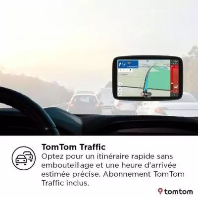 GPS Auto TomTom GO Navigator 2ème génération - Mise à jour Wi-Fi - Cartes Europe - 6 pouces