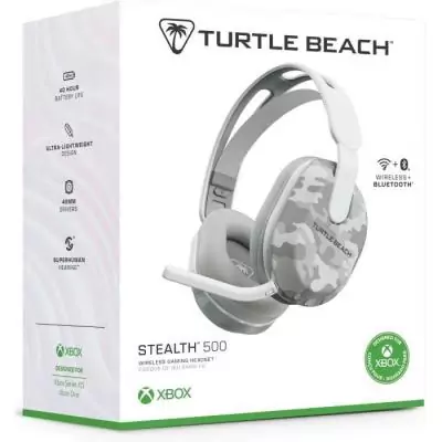 Casque gaming sans fil Turtle Beach TBS-2103-95 Arctic Camo - Liberté de mouvement et son immersif