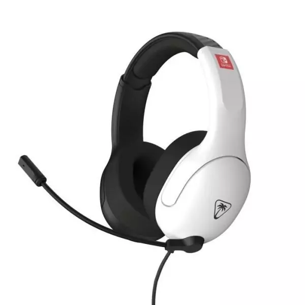 Casque Gaming filaire - TURTLE BEACH - Nintendo Switch - Airlite Fit - Noir et Blanc