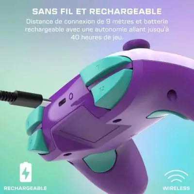Manette gaming sans fil Nintendo Switch™ - TURTLE BEACH - Rematch™ Invincible Mario