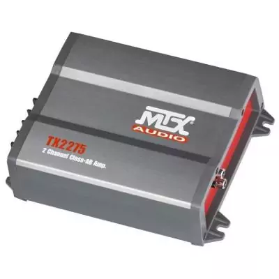 MTX TX2275 Amplificateur voiture 2x110W RMS 2 ou 1x220W RMS 4 Filtres MTX TX2275 Amplificateur voiture 2x110W RMS 2 ou 1x220W RMS 4 Filtres
