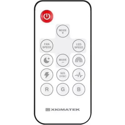 XIGMATEK - Starlink Ultra Arctic (Blanc) - Pack 3 Ventilateurs PC - 3x120mm ARGB - 800-2000 RPM - 29,2 dBA - 68,5 CFM - Hub incl