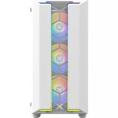 Boîtier PC XIGMATEK Gaming Y Pro Arctic Blanc - E-ATX Moyen Tour - Illumination A-RGB 4 x 120mm
