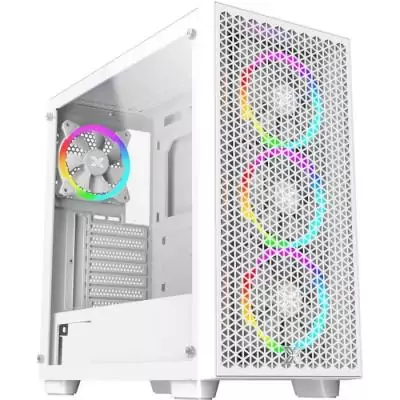 Boîtier PC: XIGMATEK Gaming G Pro Arctic Blanc - Format E-ATX - 4x120mm LED A-RGB