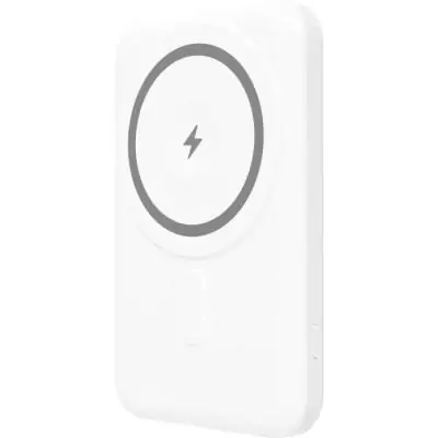 Chargeur sans fil MagSafe 5 000 mAh YENKEE - Blanc élégant