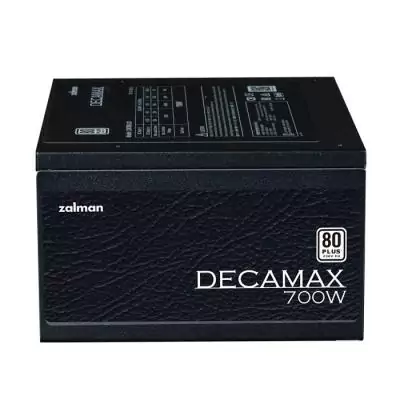 Alimentation PC - ZALMAN - DecaMax 700W - 80Plus - Non modulaire - Ventilateur 120mm - Noir Alimentation PC - ZALMAN - DecaMax 700W - 80Plus - Non modulaire - Ventilateur 120mm - Noir