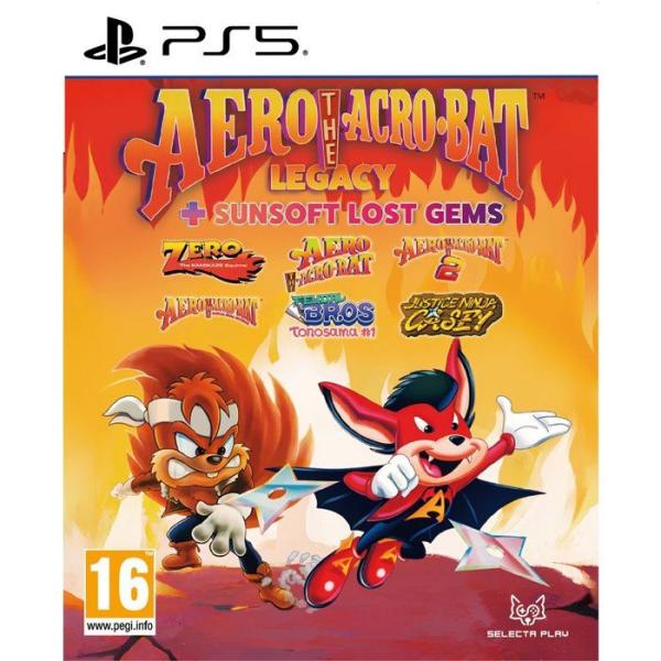 Aero The Acro-Bat Legacy + Sunsoft Lost Gems - Jeu PS5