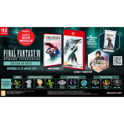 Final Fantasy VII Remake Intergrade: Expérience ultime sur Nintendo Switch 2