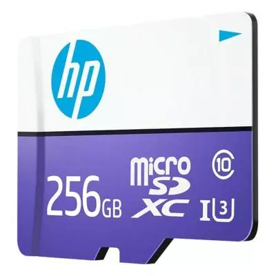 Carte Mémoire Micro SD HP HFUD 256 GB avec Adaptateur - Grande Capacité pour Stockage