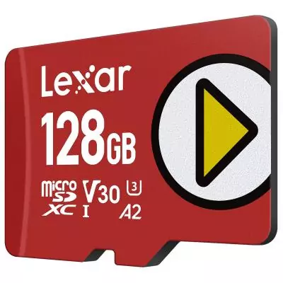 Carte Mémoire Micro SD avec Adaptateur Lexar PLAY 128 GB