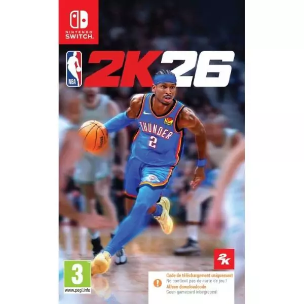 NBA 2K26 - Jeu Nintendo Switch - Code in a box
