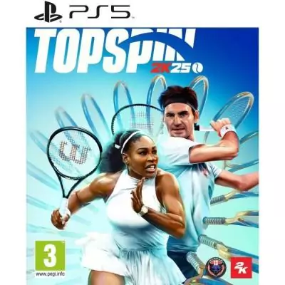Nouvelle expérience de jeu: TopSpin 2K25 pour PS5 - Edition Standard Nouvelle expérience de jeu: TopSpin 2K25 pour PS5 - Edition Standard