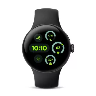 Montre Google Pixel Watch 3 41mm LTE Noir - Ecran 1,2" & Autonomie Batterie 3.15, Idéal pour les Accros de la Technologie!