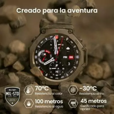 Montre intelligente Amazfit W2323GL1N Noir 1,5" Montre intelligente Amazfit W2323GL1N Noir 1,5"