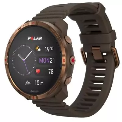Montre connectée Polar GRIT X2 Marron: Ultra performante avec écran couleur